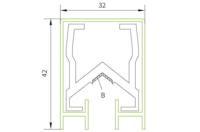 H32系列单极导线式滑触线