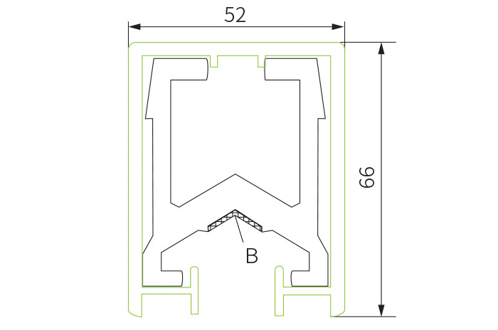 H52系列单极导线式滑触线